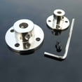 thumbnail image 6 of Flange Coupling Rigid Flange Metal Guide Shaft Axis Bearing Seat Motor Connector, 6 of 9