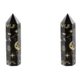 thumbnail image 1 of Pilar de cristal con patrón de sol y luna, torre de cristal de obsidiana natural de 3,54 pulgadas para Reiki, 1 of 6
