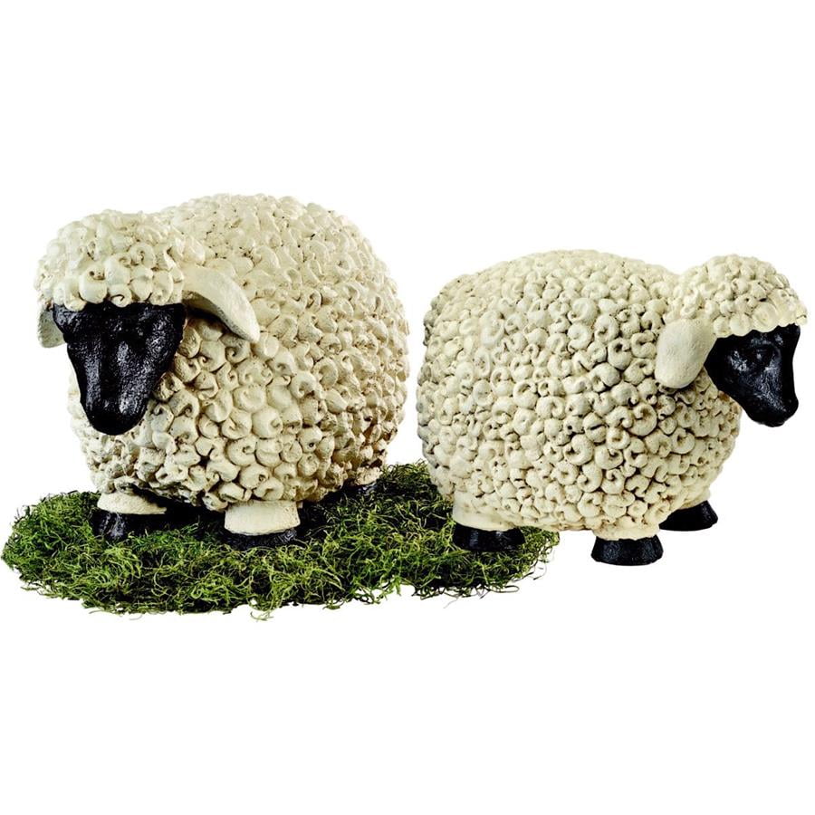 Counting Sheep Garden Statues Set: Medium & Large by Design Toscano