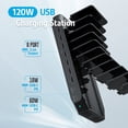 thumbnail image 4 of Estación de Carga Unitek 120W con 10 Puertos USB PD de Carga Rápida, 4 of 8