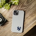 thumbnail image 3 of iPhone Slim Case - Yankees New York NY Jersey Baseball Stripes Major White, 3 of 6