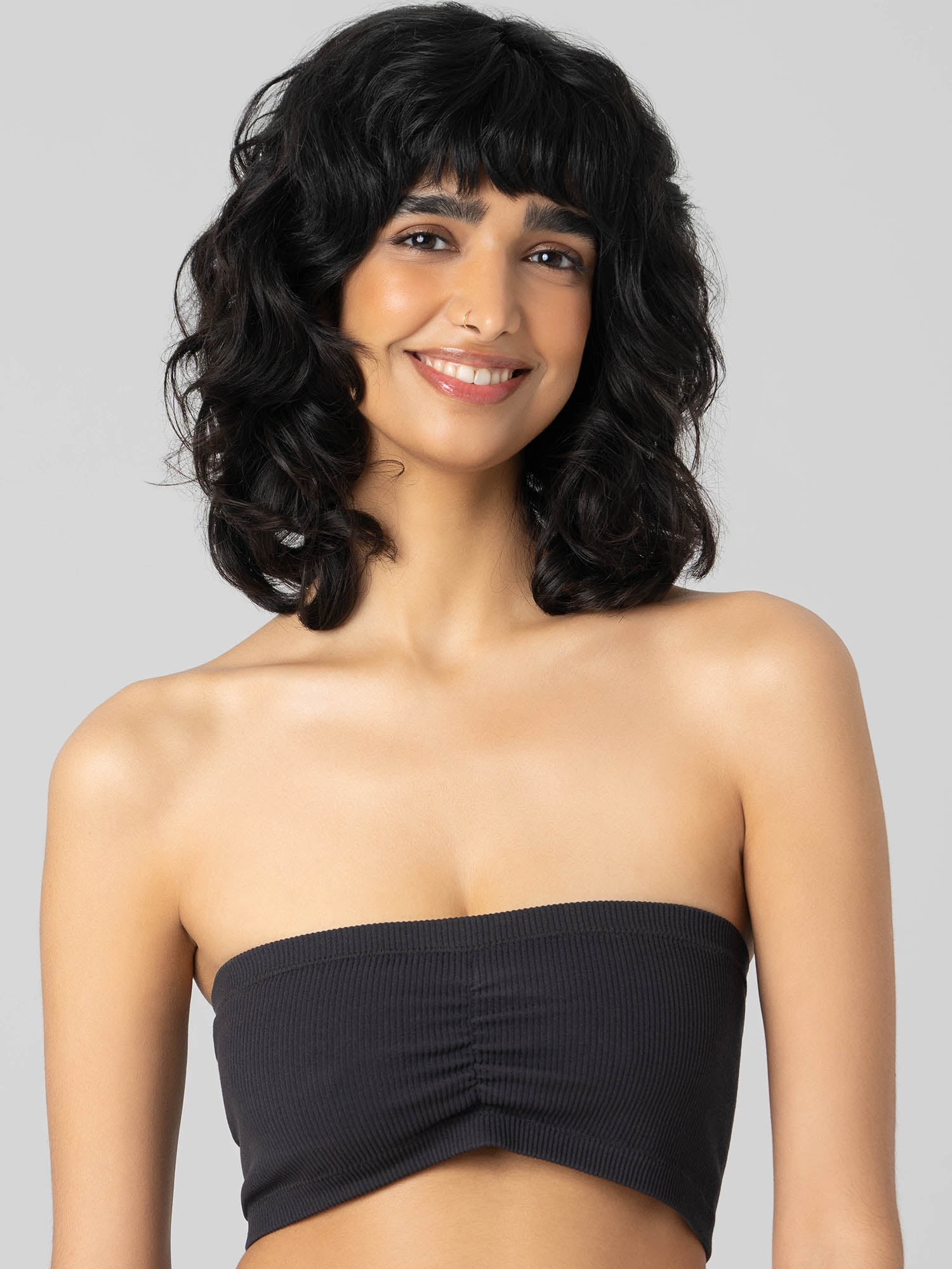 No Boundaries Seamless Bandeau Bra, Women's and Women's Plus, Sizes XS-3XL