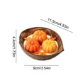 thumbnail image 3 of SLYNSHome Halloween Aromatherapy Candle, Coconut Shell Wax Scented Candle With Ghost Spider Pumpkin Figurines, Creative Gift For Holiday Home Decor Display,Orange, 3 of 6