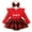 Red, variant on REgarm Baby Girl Halloween Outfit Ruffle Long Sleeve Romper Tulle Tutu Skirt Headband Clothes Set,6-9 Months