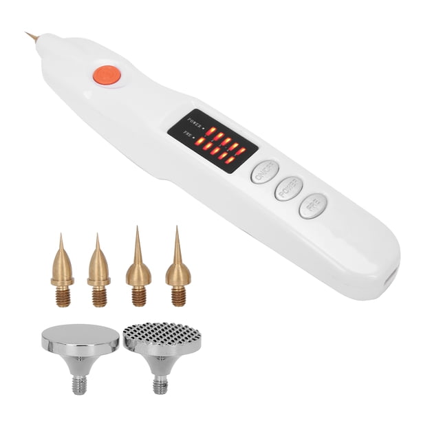 Pluma de eliminación de lunares, máquina de eliminación de pecas recargable por USB, instrumento de belleza facial