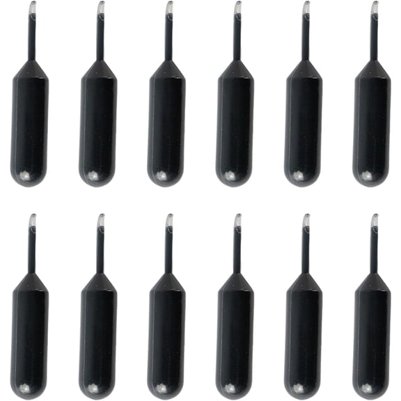 Identity Theft Protection Roller Stamp Ink Refills with Black Ink (12 Piece Set)