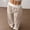 Camel, variant on Women's Striped Wide Leg Pants High Waist Casual Lounge Pants with Elastic Waistband, Flowy Palazzo Trousers for Summer Blue L
