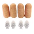 thumbnail image 1 of VANTIYAUS LED Finger Lamp (2 Packs/4PCS) Thumbs Light, Magic Light up Finger Magic Trick, Fake Finger, Prank Toy Tool For Halloween, 1 of 4