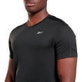 thumbnail image 4 of Playera Reebok Hombre Caballero Entrenamiento Negro Training negro M, 4 of 8