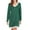 05-Army Green, variant on Nightgowns for Women Long Sleeve Sleepdress Lace Trim Night Gowns Comfy Night Dress Soft Fall Pjs T Shirt Dress