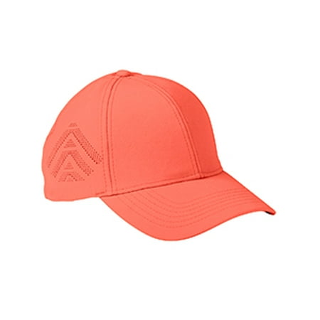 - PF101 PROFLOW 95 Polyester/5 Spandex technical moisture wicking and anti microbial treated fabric and UV protective UPF 45 and water/stain repellant coating and six panel and structured and mid profile cap and laser ventilation holes in pattern on side panel and moisture mgmt technical grey fabric sweatband and self fabric hook and loop closure with comfortable elastic loop.