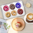 thumbnail image 7 of Happon Quality Cookie Sheet Pan - Stainless Steel Half Sheet Baking Pan ，This 12*9inch Baking Sheet is Rust & Warp Resistant, Heavy Duty, of Thick Gauge, 7 of 7