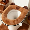 thumbnail image 4 of Qiweii Soft Comfortable Toilet Seat Cover，Washable Pad for Home Bathroom and Daily Use, 4 of 4