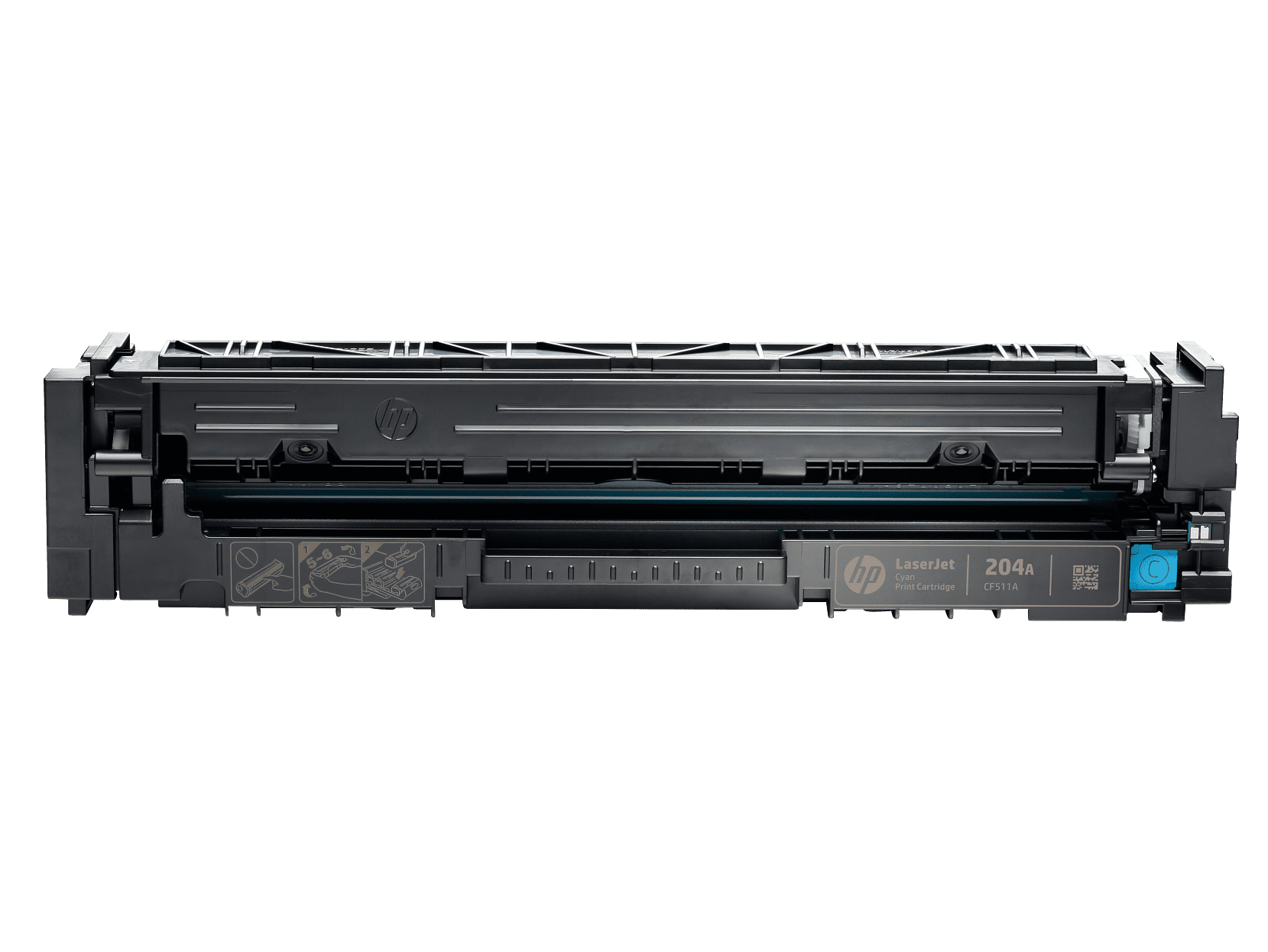 HP 204A CF511A Color Printer Cartridge with Recycling guide Toner cartridge, for M180nw, M180, M181, M154, Cyan, 1 Pack Approximately 900 Pages