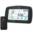 thumbnail image 3 of Birdeem Backlit Screen Button Wireless Indoor and Outdoor Temperature and Humidity Meter Digital Display Electronic Gas Wall Clock, 3 of 10