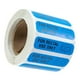 thumbnail image 4 of 500 pegatinas de papel solo para uso rectal, 500 etiquetas por rollo, pegatinas falsas Azul, 4 of 9