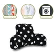 thumbnail image 6 of Majestic Home Goods Decorative Black Large Polka Dot Reading Pillow, 6 of 6