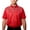 Tango Red, variant on Pin High Men's Performance Dry Fit Golf Shirt, Quick-Dry Short Sleeve Polo, Moisture Wicking Poppy Red/White