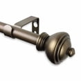 thumbnail image 2 of Savannah Curtain Rod 48-84 inch - Black, 2 of 4