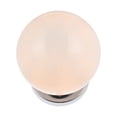 thumbnail image 3 of Mimi six inch dual flush mount and bath sconce in chrome with frosted glass, 3 of 5