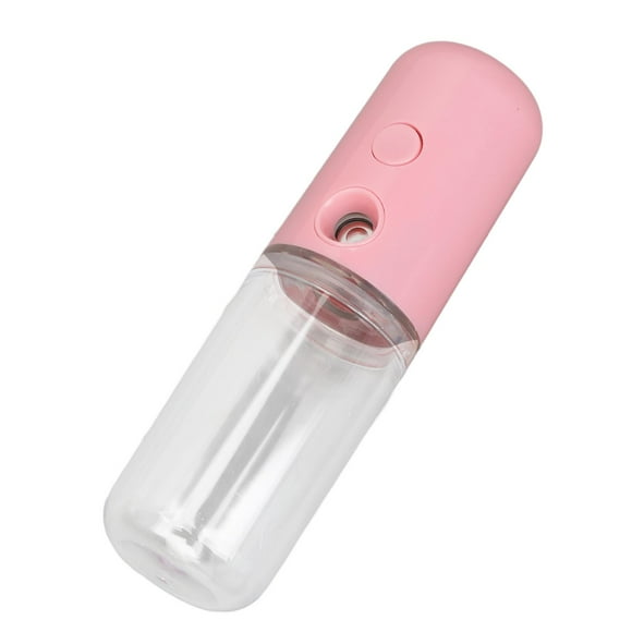 Saluaqui Nano Facialwith High Frequency Vibration 50ml Tank Capacity, USB Rechargeable Portable Face Hydratingfor Makeup Moisturizing & Hydrating Pink