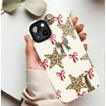 thumbnail image 5 of Trendy Leopard Print Star Bow iPhone Case for Women with 8 Ball Design Compatible with iPhone 11/12/13/14/15/16 (Pro Max/Plus), 5 of 9