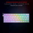 thumbnail image 2 of Teclado Gamer Redragon Dragonborn Blanco 60% Red Switch RGB, 2 of 5