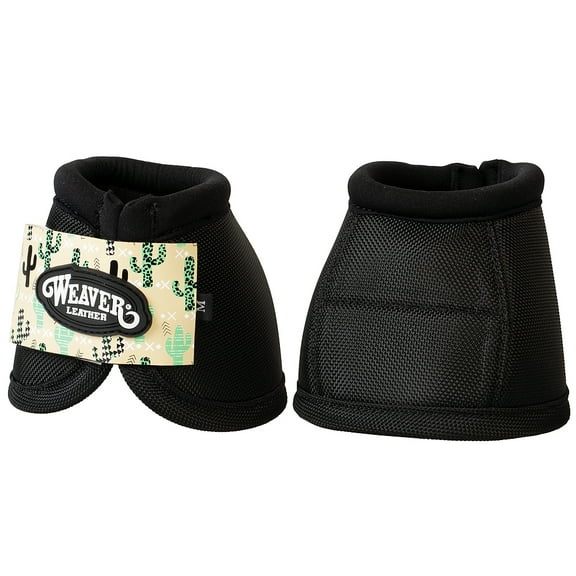 Weaver Leather No-Turn Bell Boots: 2520D Nylon Protection Cactus / Medium