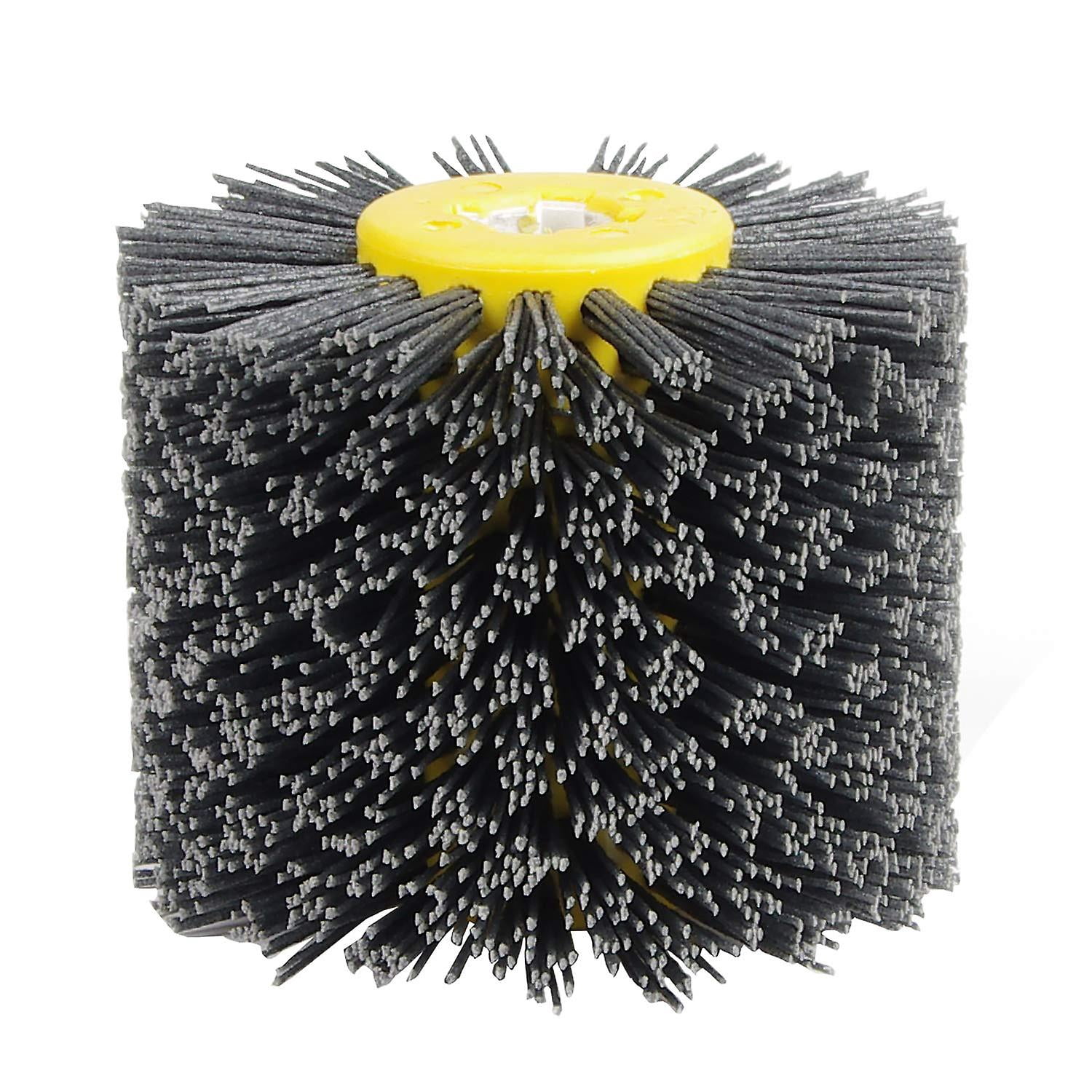 Roue De Polissage Fil Abrasif 120 - Brosse Métallique Pour Meuleuse D'Angle Et Perceuse