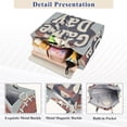 thumbnail image 3 of FORMRS Womens Corduroy Tote Bag Crossbody Shoulder Handbag with Pocket, Gray Game Day, 3 of 7