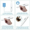 thumbnail image 5 of PEACNNG Pet Clippers, Dog Clippers Pet Hair Trimmer USB Rechargeable Cordless Dog Grooming Kit for Small Area Paws, Faces, Ears, Feet., 5 of 5