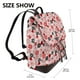 thumbnail image 2 of Disketp Cute ladybugs red Mochila de Cuero para Mujer, Bolso de Espalda Antirrobo con Estilo para Viaje, Trabajo y Uso Diario, 2 of 4