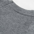 thumbnail image 5 of kakina CMSX Mens Oversized Vintage Knitted Sweater Clearance,Casual Solid Color Side Striped Long Sleeve Sweater Woven Crewneck Pullover Knitted Sweater, 5 of 8