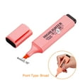 thumbnail image 4 of Unique Bargains Highlighter, Broad Point, Pink, 4 Count, 4 Pack, 4 of 6