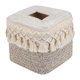 thumbnail image 1 of Funda para caja de pañuelos estilo boho, soporte para pañuelos decorativo y elegante tejido a mano. Estilo D, 1 of 8