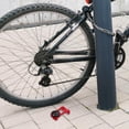 thumbnail image 2 of Shisuyan Red Aluminium Alloy Bicycle Computer Holder For Cyclists Traveling 2Pack, 2 of 8