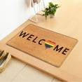 thumbnail image 4 of AUQ Outdoor Welcome Mat,High Absorbency Funny Door Mat,Soft,Comfortable Surface Kitchen Mats,Style 4, 4 of 5