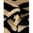 thumbnail image 4 of Unique Loom Wildlife Collection Area Rug - Okapi (3' 3" x 5' 3" Rectangle Black/Cream), 4 of 7