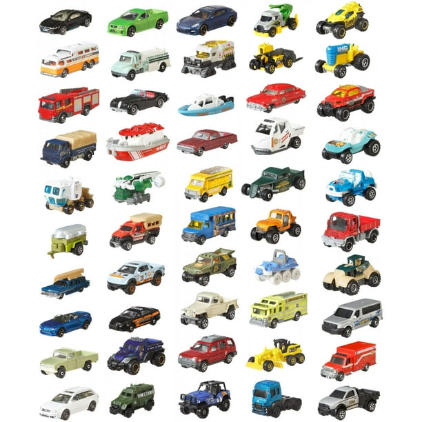 Matchbox Classic 50-Pack Realistic Vehicles Set (Styles May Vary