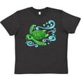 thumbnail image 3 of Inktastic Sea Turtle Swimming Youth T-Shirt, 3 of 5