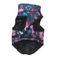 thumbnail image 4 of Jygee Winter Pet Dog Printed Jacket Winter Autumn Puppy Harness D Ring Coat Outwear Clothes Top Black cartoon pattern M, 4 of 8