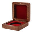 thumbnail image 1 of OULII 1 Set Medal Display Box for Badge and Medal Storage Box Light Brown Wood Square Protection Storage Home, 1 of 7