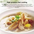 thumbnail image 3 of 80kpa Pressure Cooker, Stainless Steel Fast CookingKitchen Cookware with Intelligent , Efficient Cooking, and Multi Functional Design for Gas Electric Stove, 3 of 8