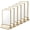 Vertical, variant on 6Pack 5 x 7 Clear Acrylic Wedding Table Number Holder Stands with Gold Borders, Double Sided Picture Frames Sign for Restaurant Menu Recipe Cards Photo Display
