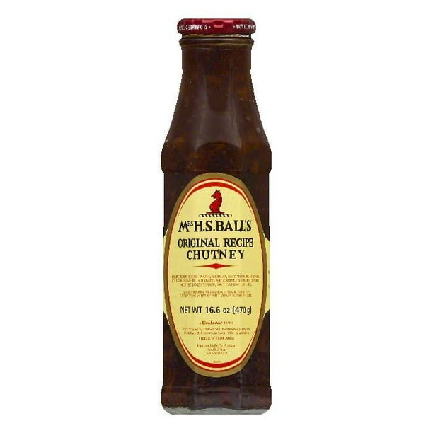 Mrs. H.S. Balls Chutney, Original Recipe (Case of 8 16.6 oz