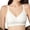 White, variant on Women Support BraSeamless Jelly Lift Bra for Women Fixed Cup Push Up Underwire Support Enhancer XXL Black