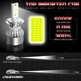 thumbnail image 4 of For Ford Escape 2006 2005 H7+H11+9145 6X LED High Low White Headlights 4500K 9145 H10 Fog Light Kit, 4 of 11