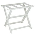thumbnail image 1 of Earth Friendly White Folding Luggage Rack with White Straps, 1 of 1