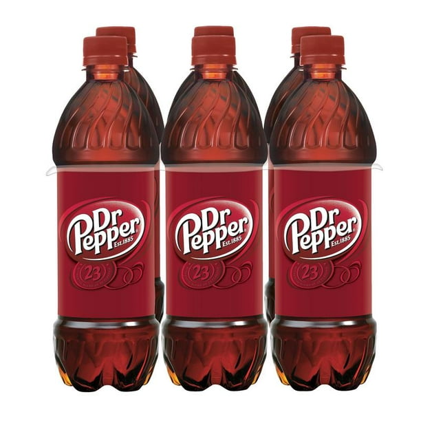 Dr Pepper Soda, 24 Fl. Oz., 6 Count