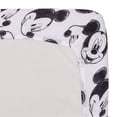 thumbnail image 4 of Sábana bajera ajustable para minicuna Disney Mickey Mouse, color negro antracita, 4 of 6